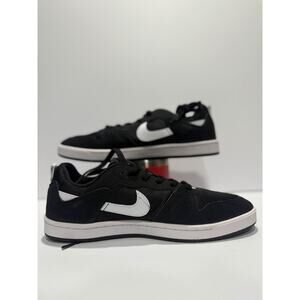 Size 10.5 - Nike Alleyoop SB Black White